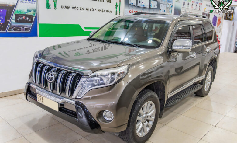 Độ Ghế Băng 2 Thành Giường Toyota Prado