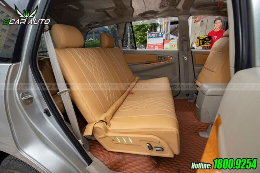 Độ Ghế Thành Giường Xe Toyota Innova